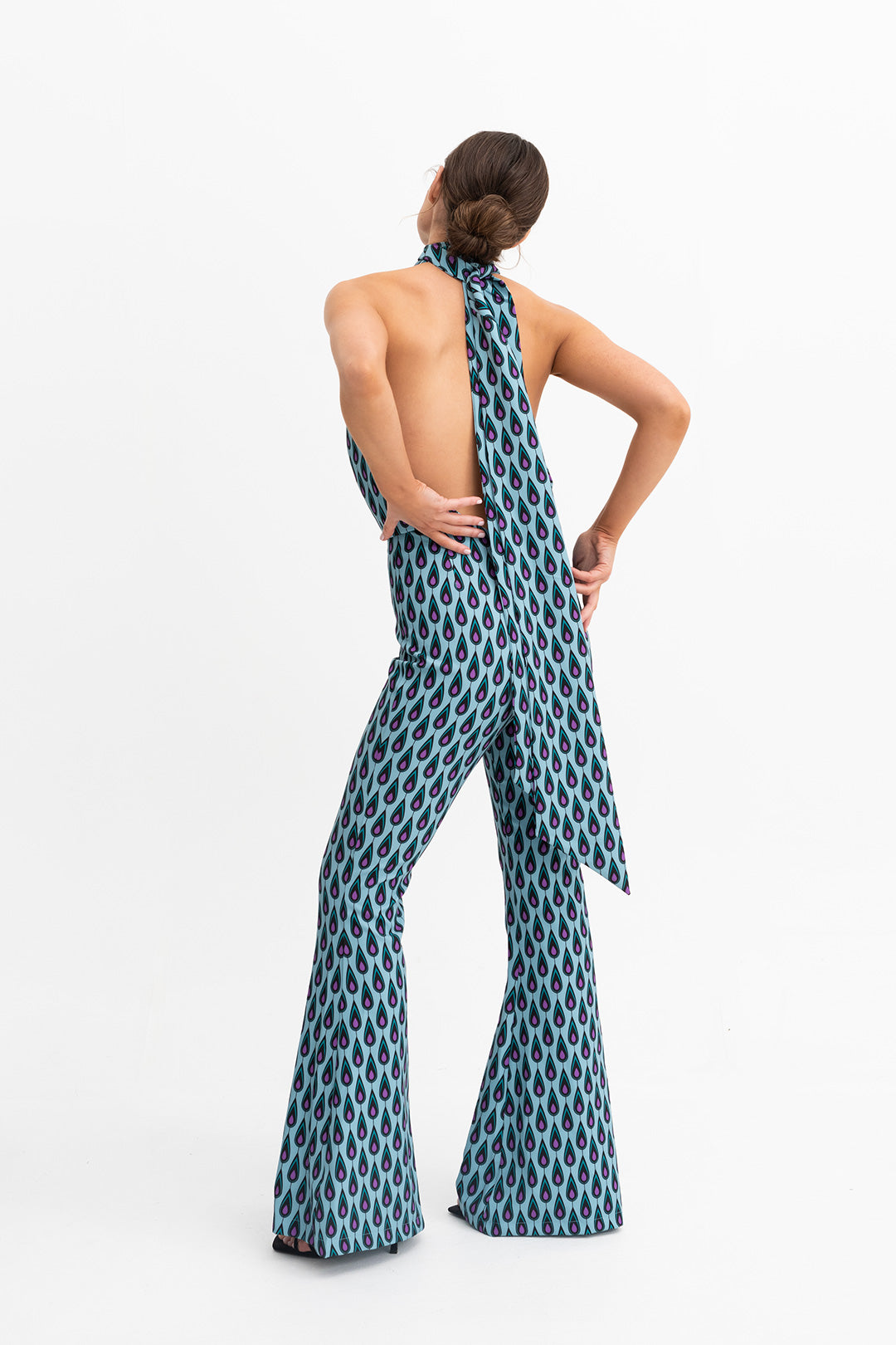 Bibiana Turquoise Jumpsuit