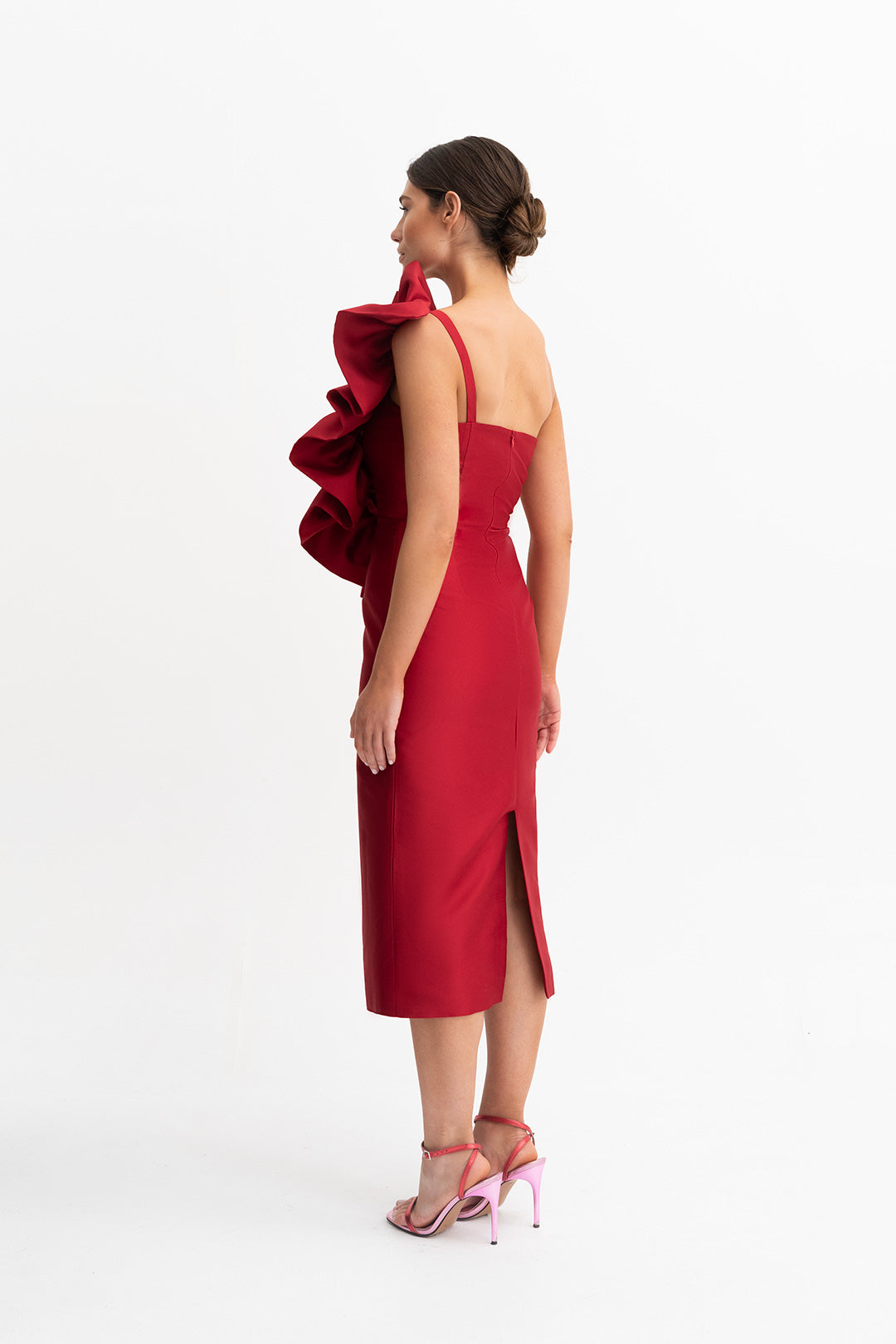 Olia Red Dress