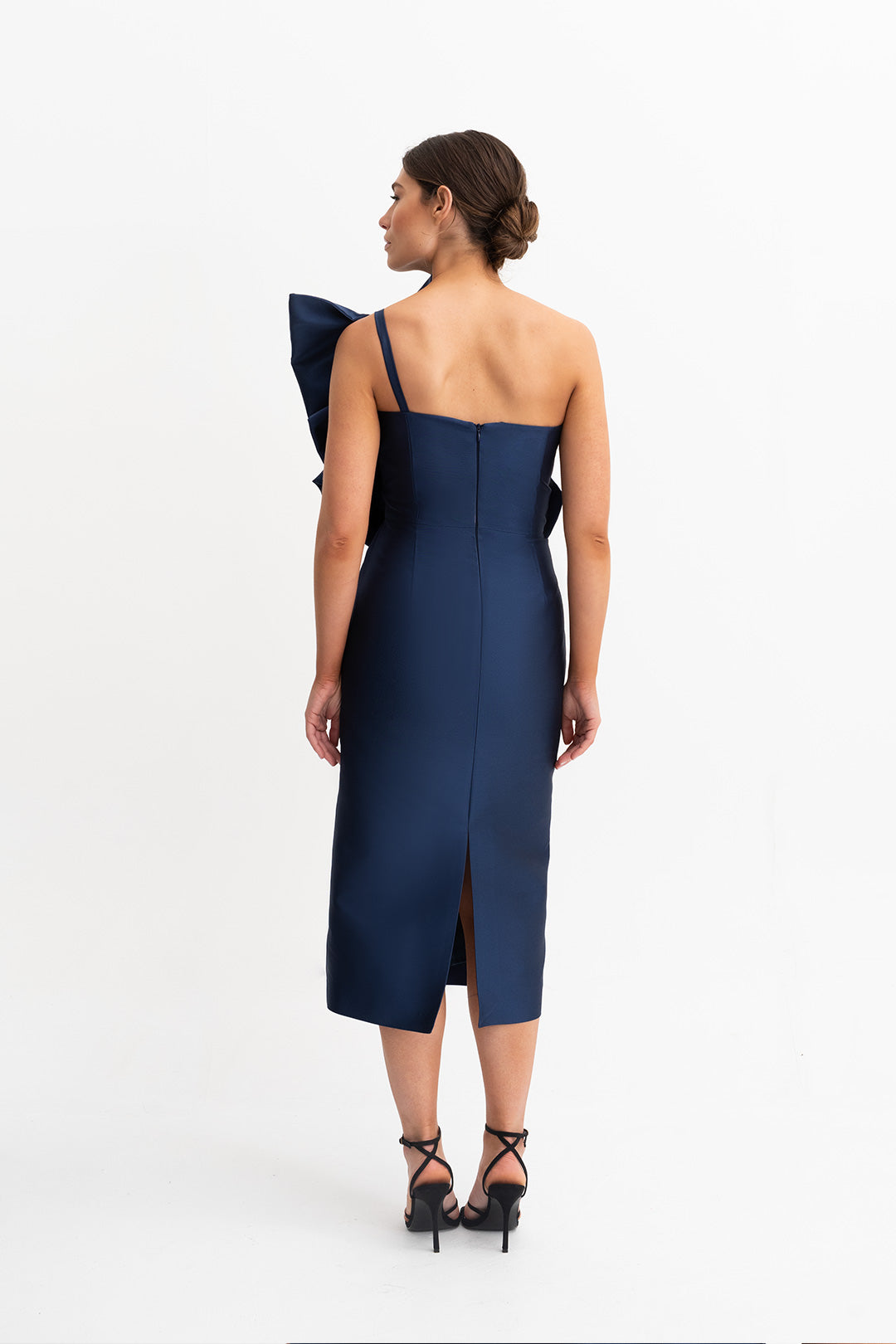 Olia Navy Dress