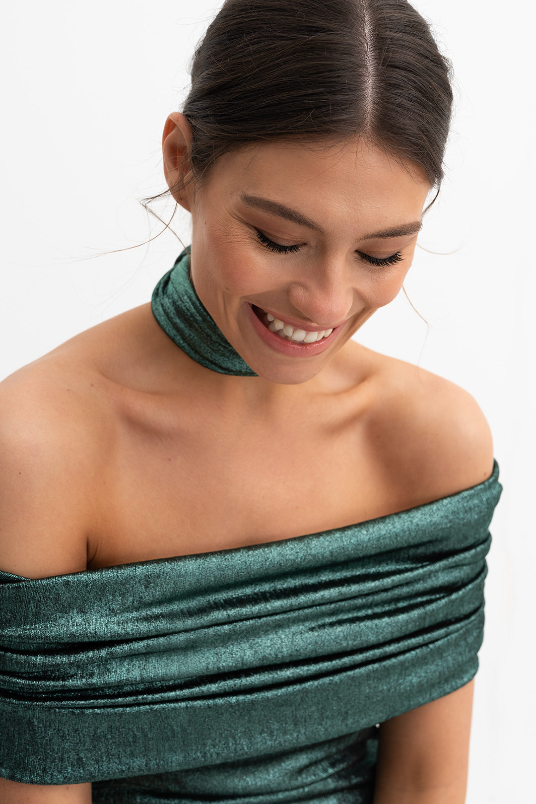 Gaia Green Dress