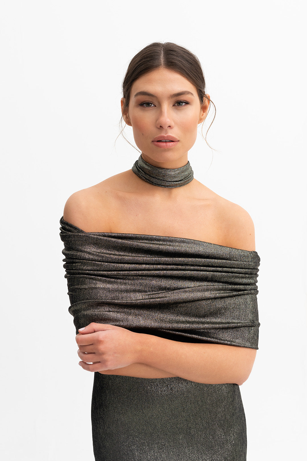 Vestido Gaia Oro