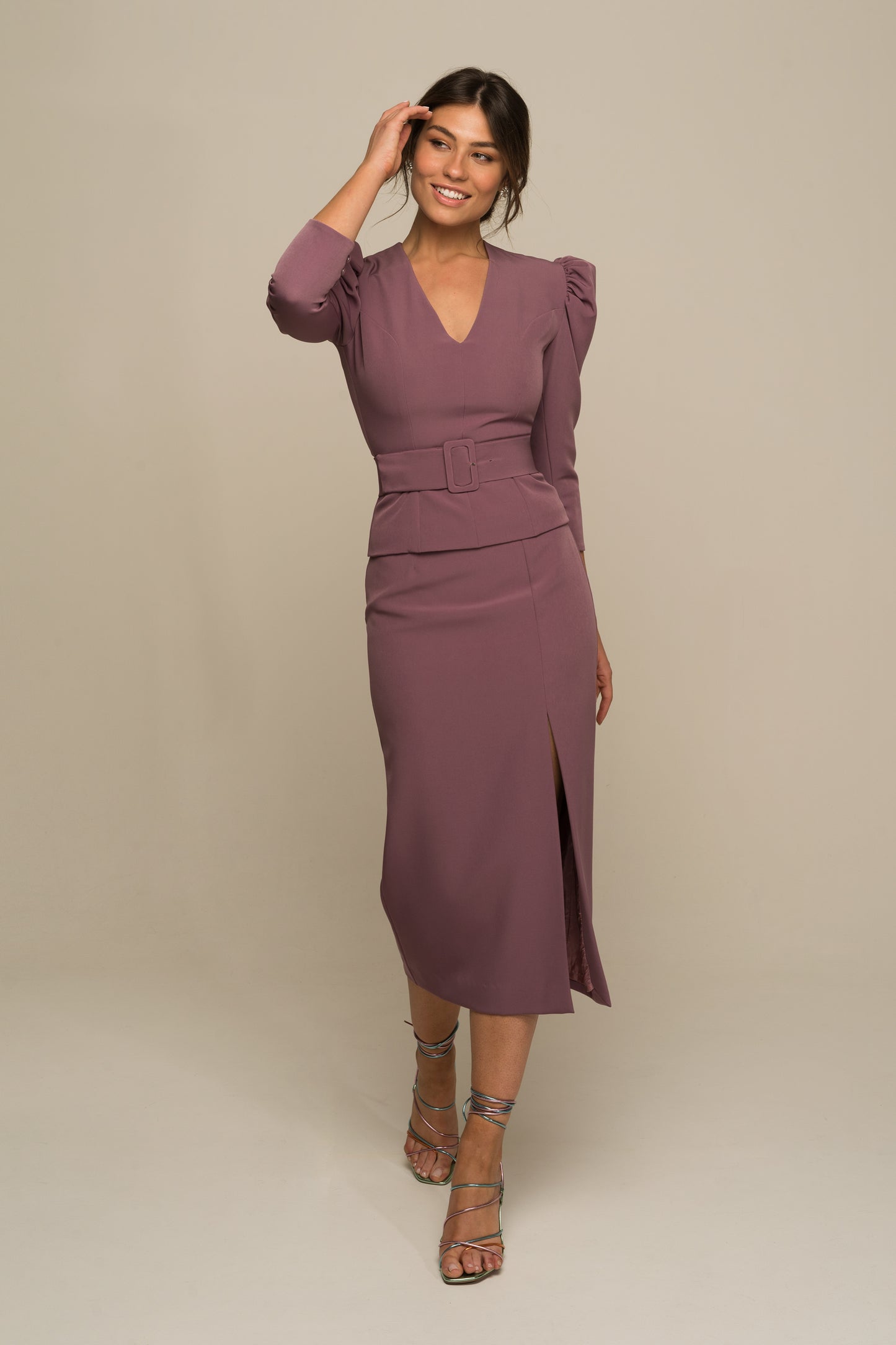 Newton Mauve Skirt