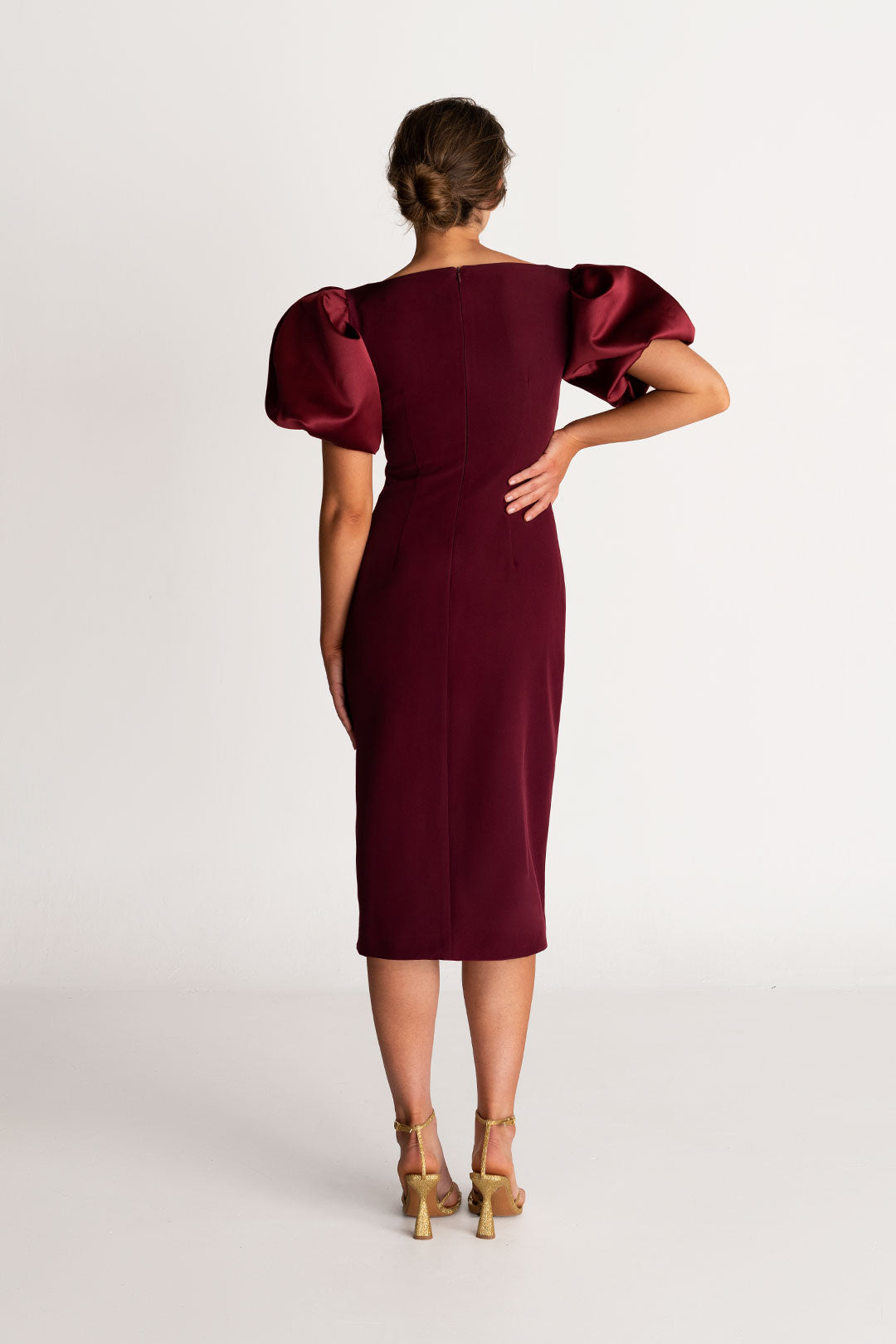 Didi Garnet Dress