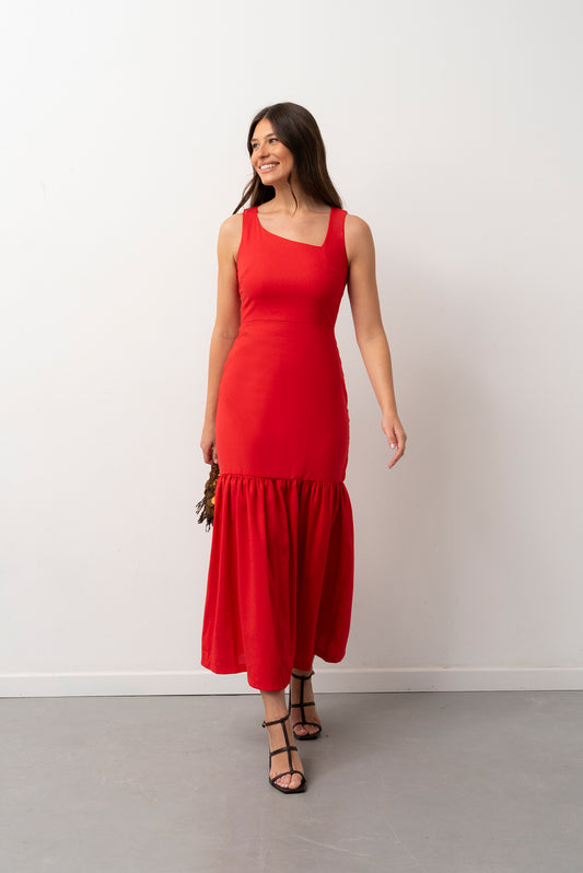 Vestido Clavelito