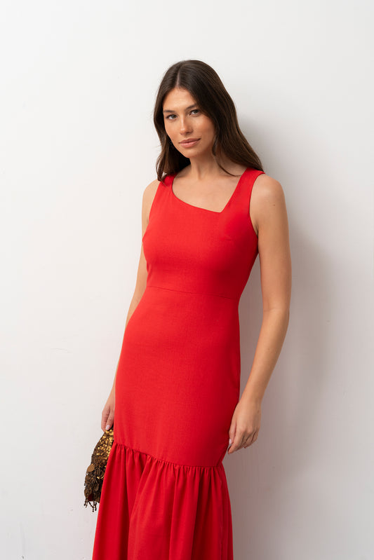 Clavelito Dress